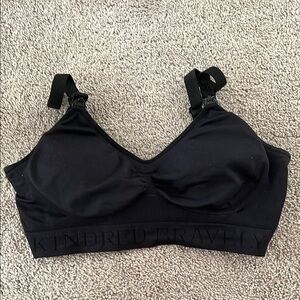 Kindred Bravely Black Maternity/Nursing Nursing Bra